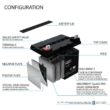 MIGHTY MAX BATTERY MAX3437139 ML35-12 - 12V 35AH U1 Deep Cycle AGM Solar Battery Replaces 33Ah, 34Ah, 36Ah - 2 Pack