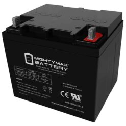 Mighty Max Battery MAX3464862 ML50-12 -12V 50AH SLA Replaces MX-12400