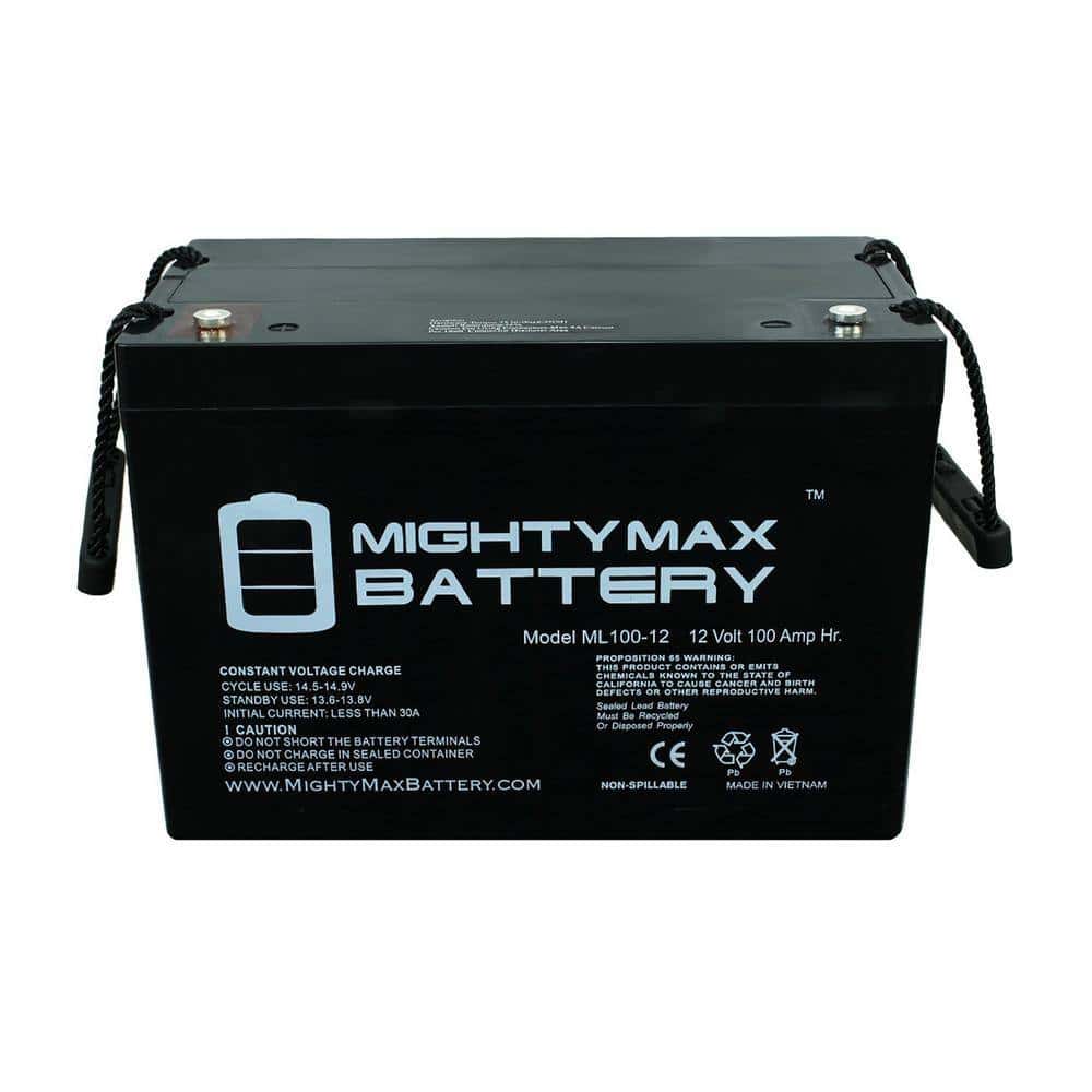MIGHTY MAX BATTERY MAX3465166 12V 100Ah Replacement For Lifeline GPL-27T MIGHTY MAX BATTERY MAX3465166 12V 100Ah Replacement For Lifeline GPL-27T - Image 5