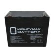 MIGHTY MAX BATTERY MAX3938517 12V 75Ah SLA Battery Replacement for PowerSonic PS-12750U MIGHTY MAX BATTERY MAX3938517 12V 75Ah SLA Battery Replacement for PowerSonic PS-12750U