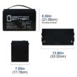 MIGHTY MAX BATTERY MAX3944251 12V 125AH SLA Battery Replaces Sumpro 75 Flood Control Sump Pump MIGHTY MAX BATTERY MAX3944251 12V 125AH SLA Battery Replaces Sumpro 75 Flood Control Sump Pump