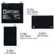 MIGHTY MAX BATTERY MAX3970885 12V 55Ah SLA Replacement Battery for MK M22NF SLD G - 2 Pack MIGHTY MAX BATTERY MAX3970885 12V 55Ah SLA Replacement Battery for MK M22NF SLD G - 2 Pack
