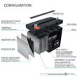 MIGHTY MAX BATTERY MAX3970885 12V 55Ah SLA Replacement Battery for MK M22NF SLD G - 2 Pack MIGHTY MAX BATTERY MAX3970885 12V 55Ah SLA Replacement Battery for MK M22NF SLD G - 2 Pack