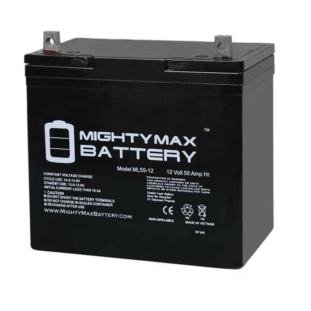 MIGHTY MAX BATTERY MAX3970885 12V 55Ah SLA Replacement Battery for MK M22NF SLD G - 2 Pack MIGHTY MAX BATTERY MAX3970885 12V 55Ah SLA Replacement Battery for MK M22NF SLD G - 2 Pack - Image 6