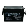 MIGHTY MAX BATTERY ML100-1295 12V 100Ah SLA AGM Battery for Off Grid Solar Panels MIGHTY MAX BATTERY ML100-1295 12V 100Ah SLA AGM Battery for Off Grid Solar Panels