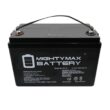 MIGHTY MAX BATTERY ML125-121 12-Volt 125 Ah Rechargeable Sealed Lead Acid (SLA) Battery MIGHTY MAX BATTERY ML125-121 12-Volt 125 Ah Rechargeable Sealed Lead Acid (SLA) Battery