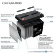 MIGHTY MAX BATTERY ML125-121 12-Volt 125 Ah Rechargeable Sealed Lead Acid (SLA) Battery MIGHTY MAX BATTERY ML125-121 12-Volt 125 Ah Rechargeable Sealed Lead Acid (SLA) Battery