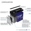 MIGHTY MAX BATTERY ML22-12GELMP2 12-Volt 22 Ah SLA (Sealed Lead Acid) GEL AGM Type Replacement Battery MIGHTY MAX BATTERY ML22-12GELMP2 12-Volt 22 Ah SLA (Sealed Lead Acid) GEL AGM Type Replacement Battery