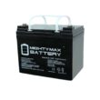 MIGHTY MAX BATTERY ML35-12INTMP2 12-Volt 35 Ah SLA (Sealed Lead Acid) AGM Internal Medical Mobility Replacement Battery (2-Pack) MIGHTY MAX BATTERY ML35-12INTMP2 12-Volt 35 Ah SLA (Sealed Lead Acid) AGM Internal Medical Mobility Replacement Battery (2-Pack)