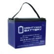 MIGHTY MAX BATTERY ML75-12GEL 12-Volt 75 Ah GEL Rechargeable Sealed Lead Acid (SLA) Battery MIGHTY MAX BATTERY ML75-12GEL 12-Volt 75 Ah GEL Rechargeable Sealed Lead Acid (SLA) Battery