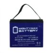 MIGHTY MAX BATTERY ML75-12GEL 12-Volt 75 Ah GEL Rechargeable Sealed Lead Acid (SLA) Battery