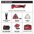 Milwaukee 2836-21-2880-20 M18 FUEL 18V Lithium-Ion Cordless Brushless Oscillating Multi-Tool Kit w/M18 FUEL Grinder