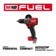 Milwaukee M18 FUEL 18V Lithium-Ion Brushless Cordless Hammer Drill (Tool-Only) W/SHOCKWAVE Carbide Hammer Drill Bit Set (5-Piece)