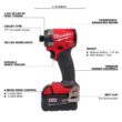 Milwaukee 2953-22-2621-20 M18 FUEL 18-V Lithium-Ion Brushless Cordless 1/4 in. Hex Impact Driver Kit with SAWZALL Reciprocating Saw