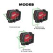 Milwaukee 3522-21 Green 100 ft. Cross Line and Plumb Points Rechargeable Laser Level with REDLITHIUM Lithium-Ion USB Battery and Charger