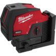 Milwaukee 3622-20 M12 12-Volt Lithium-Ion Cordless Green 125 ft. Cross Line and Plumb Points Laser Level (Tool-Only)