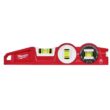 Milwaukee MLBXM48-48-22-5210 48 in. REDSTICK Magnetic Box Level with 10 in. 360 Locking Die Cast Torpedo Level (2-Piece)