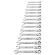 Milwaukee 48-22-9413-48-22-9513 144-Position Flex-Head Ratcheting Combination Wrench Set SAE and METRIC (30-Piece)