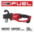Milwaukee 2807-20-49-56-9280 M18 FUEL GEN II 18-Volt Li-Ion Brushless Cordless 1/2 in. Hole Hawg Right Angle Drill with Carbide Hole Saw Kit (7pc)