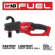 Milwaukee 2808-20-49-56-9295 M18 FUEL 18V Lithium-Ion Brushless Cordless Hole Hawg 7/16 in. Right Angle Drill w/Quick-Lok w/9pc PACKOUT Hole Saw Kit