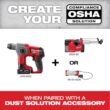 Milwaukee 2416-21XC-48-11-2460 M12 FUEL 12V Lithium-Ion Brushless Cordless 5/8 in. SDS-Plus Rotary Hammer Kit with 6.0Ah Battery