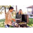 Nexgrill 820-0081 Daytona 1-Burner 17 in. Propane Gas Table Top Griddle in Black