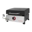 Nexgrill 820-0081 Daytona 1-Burner 17 in. Propane Gas Table Top Griddle in Black