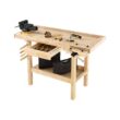 OLYMPIA 410-327-0111 50 in. x 20 in. Hardwood Workbench with Built-In Wooden Vise and 330 lbs. Weight Capacity OLYMPIA 410-327-0111 50 in. x 20 in. Hardwood Workbench with Built-In Wooden Vise and 330 lbs. Weight Capacity