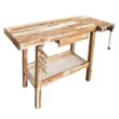 OLYMPIA 410-333-0111 50 in. x 20 in. Acacia Wood Workbench with Built-In Wooden Vise and 330 lbs. Weight Capacity OLYMPIA 410-333-0111 50 in. x 20 in. Acacia Wood Workbench with Built-In Wooden Vise and 330 lbs. Weight Capacity