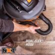 RIDGID HD09001 9 Gallon 4.25 Peak HP NXT Wet/Dry Shop Vacuum with Filter, Locking Hose and Accessories