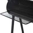 PHI VILLA THD-E02GR006-2 Offset Charcoal Smoker and Grill in Black