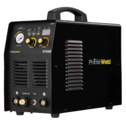 PrimeWeld CT520D 50 Amp Plasma Cutter, 200A TIG/Stick Welder Combo Machine 1/2 in. Clean Cut, 110/220-Volt CT520D