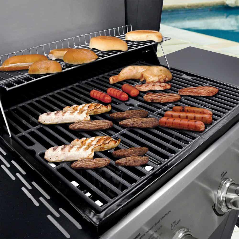 Grill Boss GBC1932M 3 Burner Gas Grill in Black with Top Cover and Shelves Stainless Steel, 2 Number of Side Burners Grill Boss GBC1932M 3 Burner Gas Grill in Black with Top Cover and Shelves Stainless Steel, 2 Number of Side Burners - Image 4