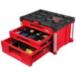 Milwaukee 48-22-8447 PACKOUT 22 in. Modular 3-Drawer Multi Drawer Tool Box with Metal Reinforced Corners and 50 lbs. Capacity