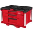 Milwaukee 48-22-8447 PACKOUT 22 in. Modular 3-Drawer Multi Drawer Tool Box with Metal Reinforced Corners and 50 lbs. Capacity