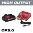 Milwaukee 0880-20-48-59-1835 M18 18-Volt 2 Gal. Lithium-Ion Cordless Wet/Dry Vacuum W/ 3.0 Ah Battery and Charger
