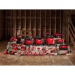 Milwaukee 0920-20-49-90-2020 M18 FUEL 9 Gal. Cordless Dual-Battery Wet/Dry Shop Vacuum with AIR-TIP 1-1/4 in. - 2-1/2 in. Swiveling Palm Brush Tool