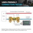 Renogy RBM500-G1 500 Amp Universal Battery Monitor, High and Low Voltage Programmable Alarm Renogy RBM500-G1 500 Amp Universal Battery Monitor, High and Low Voltage Programmable Alarm