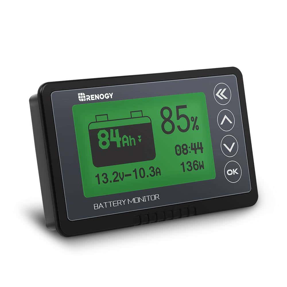 Renogy RBM500-G1 500 Amp Universal Battery Monitor, High and Low Voltage Programmable Alarm Renogy RBM500-G1 500 Amp Universal Battery Monitor, High and Low Voltage Programmable Alarm