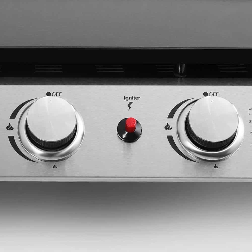 Royal Gourmet PD1300 Portable 3-Burner Built-in Propane Gas Grill in Stainless Steel Royal Gourmet PD1300 Portable 3-Burner Built-in Propane Gas Grill in Stainless Steel - Image 7