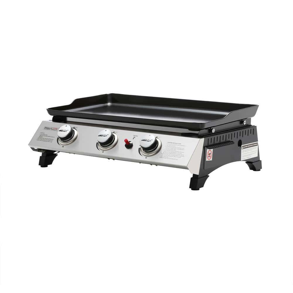Royal Gourmet PD1300 Portable 3-Burner Built-in Propane Gas Grill in Stainless Steel Royal Gourmet PD1300 Portable 3-Burner Built-in Propane Gas Grill in Stainless Steel - Image 2