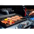 Royal Gourmet PD1300C 3-Burner 26,400-BTU Portable Gas Grill Griddle, Regulator, Cover and Carry Bag Included, Outdoor Camping, Tailgating