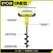 RYOBI P29016BTL ONE+ 18V Cordless Earth Auger with 3 in. Bit (Tool Only)