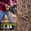 RYOBI RY405011BTL 40V HP Brushless 20 in. Battery Chainsaw (Tool-Only)
