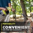 RYOBI RY121860K ONE+ HP 18-Volt Brushless EZClean 600 PSI 0.7 GPM Cordless Electric Power Cleaner w/ 4.0Ah Battery, Charger, Accessories