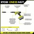 RYOBI RY121860K ONE+ HP 18-Volt Brushless EZClean 600 PSI 0.7 GPM Cordless Electric Power Cleaner w/ 4.0Ah Battery, Charger, Accessories
