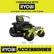 RYOBI ACRM015 Bagger for RYOBI 48V 42 in. Zero Turn Riding Lawn Mowers
