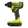 RYOBI PCL235K2 ONE+ 18V Cordless 1/4 in. Impact Driver Kit with (2) 1.5 Ah Batteries and Charger