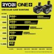 RYOBI ONE+ 18V 8.0 Ah Lithium-Ion HIGH PERFORMANCE Battery