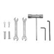 XtremepowerUS 81094-H1 43 CC 1-Man Post Hole Earth Auger Digger with 8 in. Bit